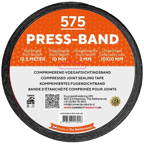 Seal-it 575 Press-ban 15/3 x 10 (200 meter/doos)